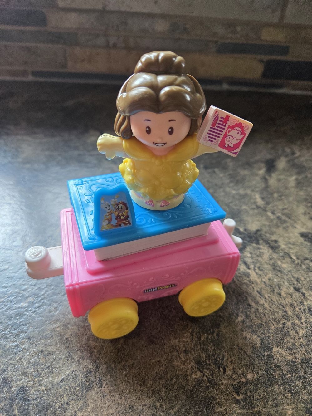 Little People Disney Princess Belle Parade Float